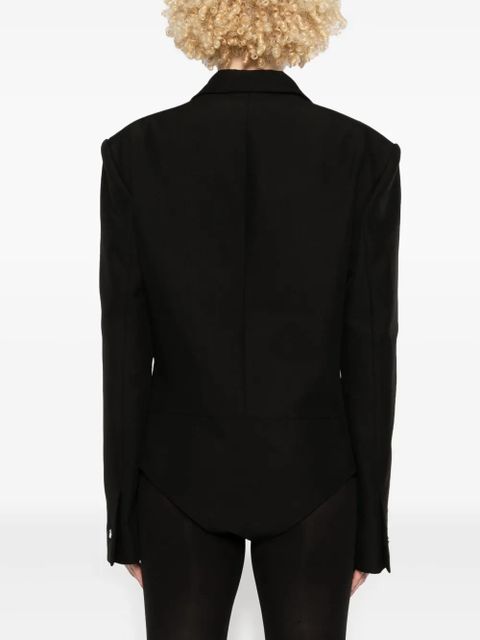 Coperni tailored body jacket - Black