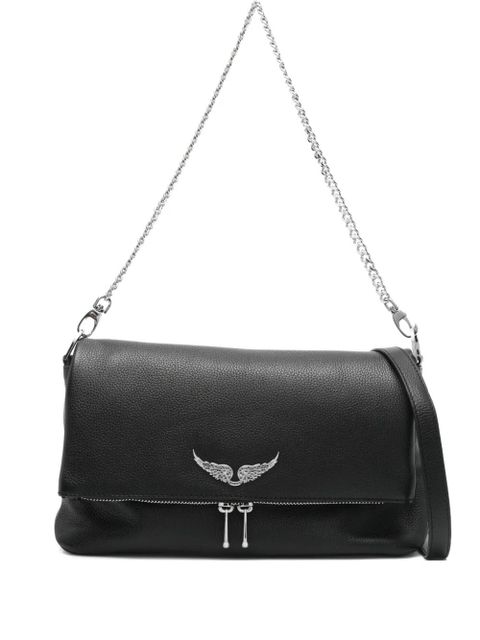 Zadig&Voltaire Rock crystal-wing shoulder bag - Black - zdjęcie produktu nr 1