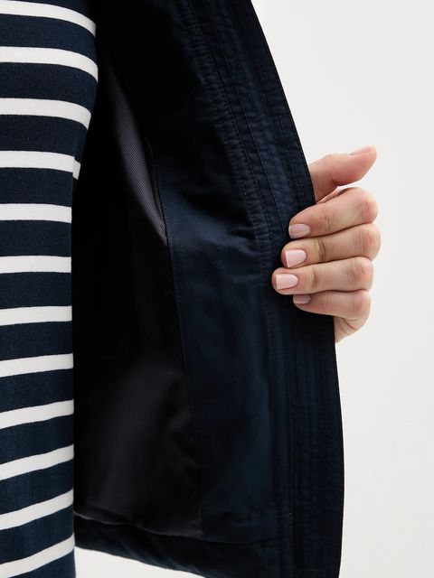 Tommy Hilfiger kurtka bomber kolor granatowy przejściowa oversize WW0WW45619