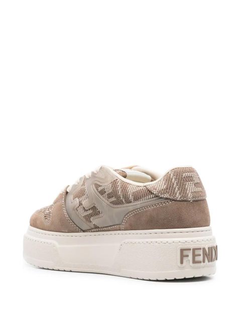 FENDI Match sneakers - Brown