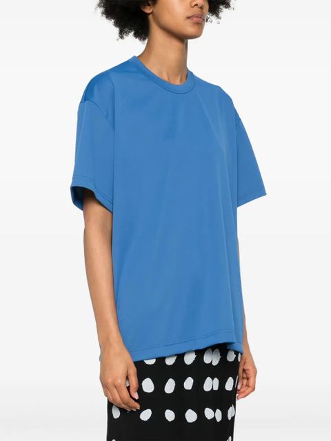 Comme Des Garçons tonal-stitching short-sleeve t-shirt - Blue