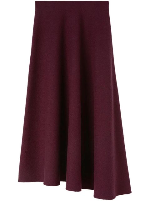 Jil Sander wool flared long skirt - zdjęcie produktu nr 1