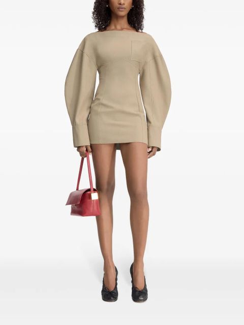 Jacquemus Le robe chemise Casaco dress - Neutrals - zdjęcie produktu nr 2