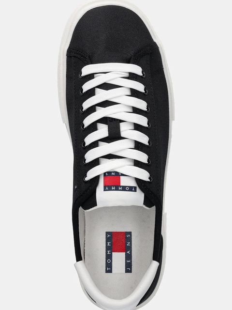 Tommy Jeans sneakersy FLATFORM CANVAS SNEAKER