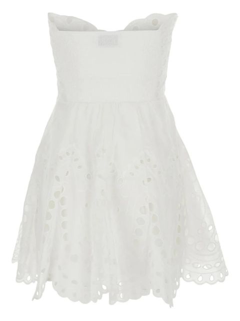 Charo Ruiz Ibiza strapless mini dress - White