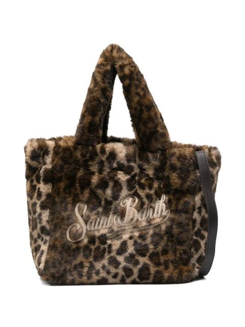 MC2 Saint Barth Colette leopard-print tote bag - Brown - zdjęcie produktu nr 1