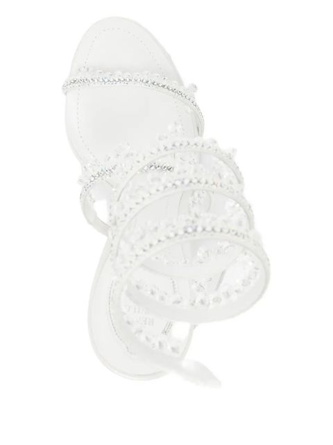 René Caovilla 105mm Chandelier sandals - White - zdjęcie produktu nr 2