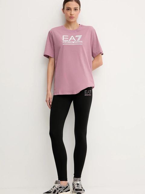 EA7 Emporio Armani t-shirt bawełniany - zdjęcie produktu nr 1