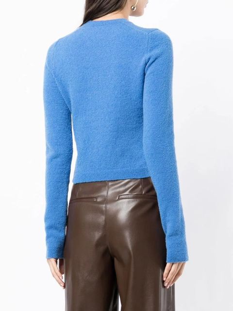 Nanushka round-neck knit jumper - Blue