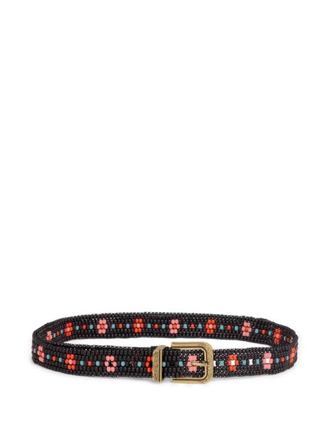 ETRO beaded floral belt - Black - zdjęcie produktu nr 1