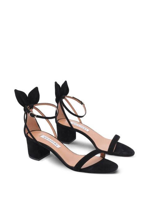 Aquazzura 55mm Bow Tie sandals - Black - zdjęcie produktu nr 2