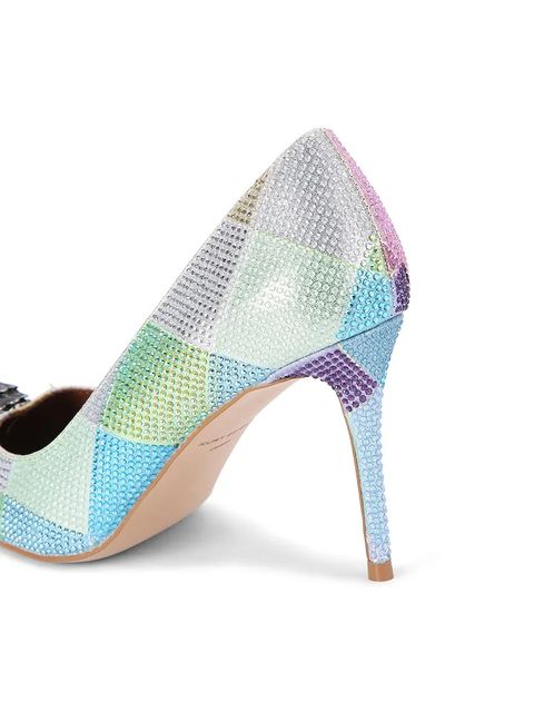 Kurt Geiger London szpilki skórzane Belgravia Eagle Court