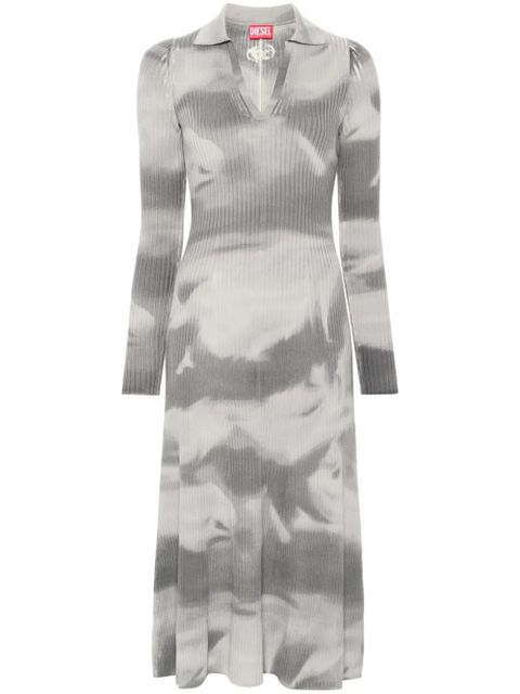 Diesel M-Bridge midi dress - Grey - zdjęcie produktu nr 1