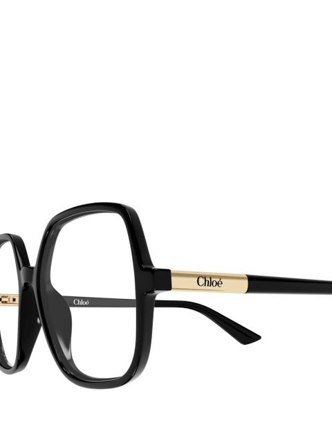 Chloé Eyewear square-frame glasses - Black