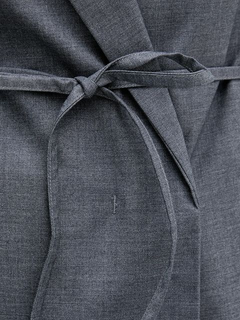 Sisley marynarka kolor szary dwurzędowa gładka 2K2KLW03C