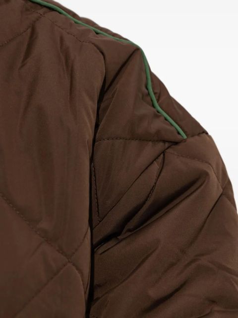 American Vintage Vowbay quilted puffer jacket - Brown