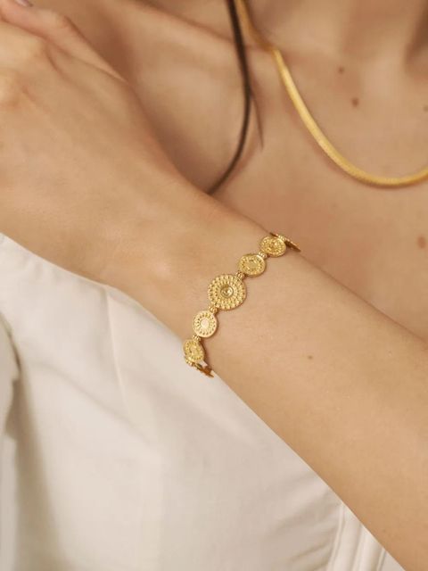 Monica Vinader Juno gold-vermeil bracelet - zdjęcie produktu nr 2