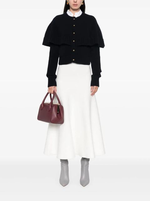 Chloé cape-design cardigan - Blue