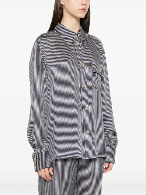 KHAITE Yatty shirt - Blue