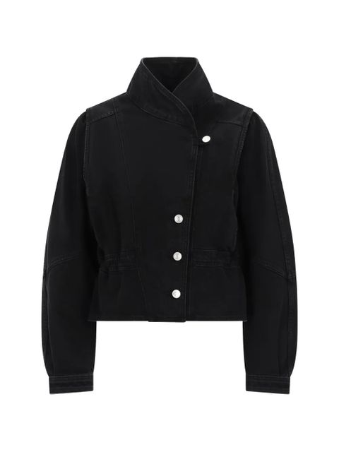 ISABEL MARANT button-up denim jacket - Black - zdjęcie produktu nr 1