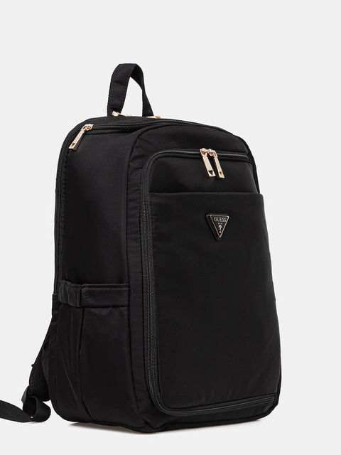 Guess plecak FOLLIE damski kolor czarny duży gładki TWNN96 76034