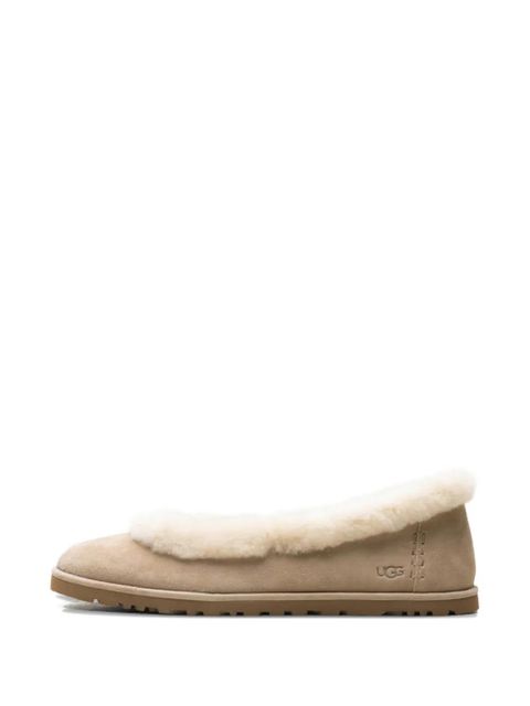 UGG Zora logo-detail slippers - Neutrals - zdjęcie produktu nr 1