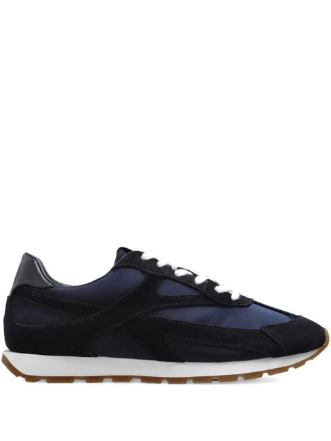 ANINE BING lace-up panelled suede sneakers - Blue - zdjęcie produktu nr 1