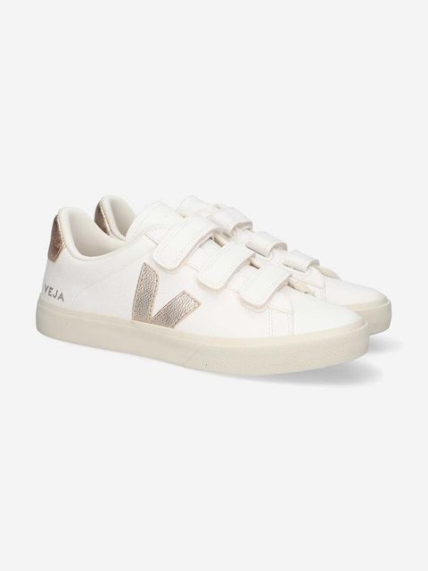 Veja sneakersy skórzane Recife Logo kolor biały RC0502762