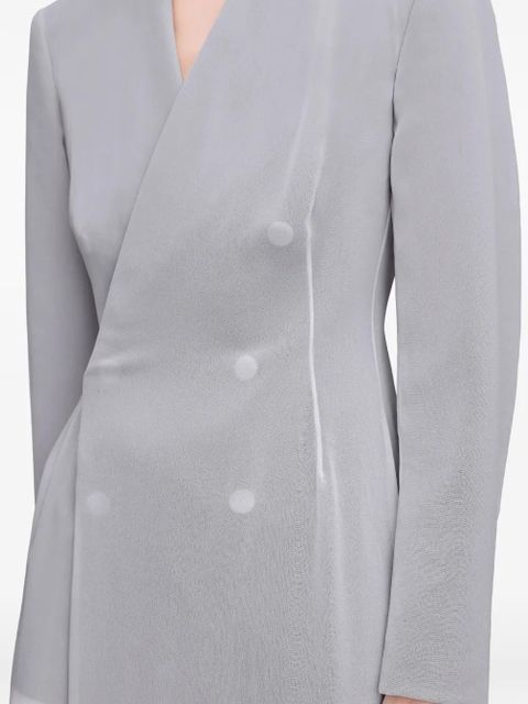 Maison Margiela long-sleeves midi dress - Grey
