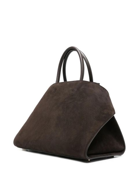 Ferragamo corduroy clasp tote bag - Brown - zdjęcie produktu nr 2