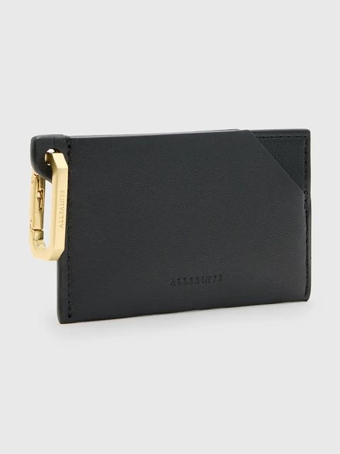 AllSaints etui na karty skórzane HEX CARDHOLDER - zdjęcie produktu nr 2