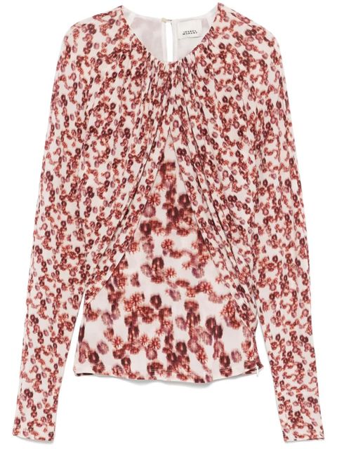 ISABEL MARANT Gaetane top - Pink - zdjęcie produktu nr 1