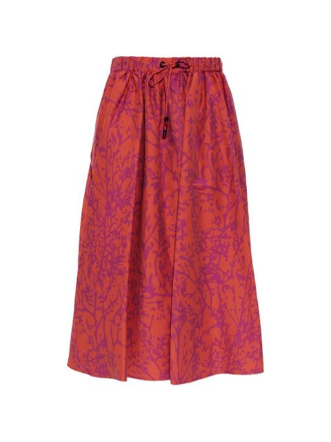 Max Mara floral print skirt - Orange - zdjęcie produktu nr 1
