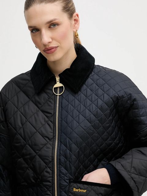 Barbour kurtka Danby kolor granatowy przejściowa LQU1881