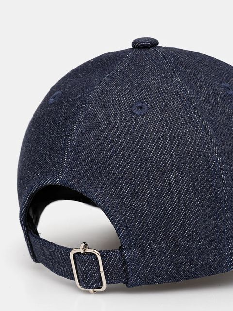 A.P.C. czapka z daszkiem casquette charlie kolor granatowy COHIZ.M24069