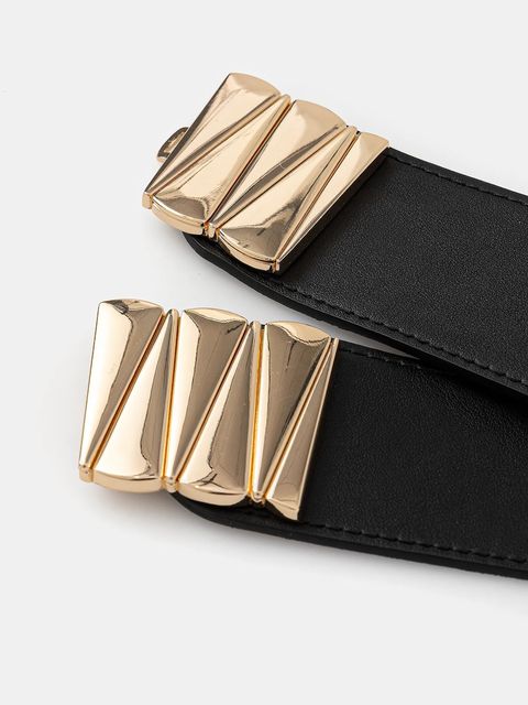 Morgan pasek damski kolor czarny 3TIMA - zdjęcie produktu nr 2