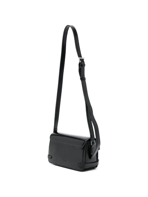 Eleh buckle-detail cross-body bag - Black