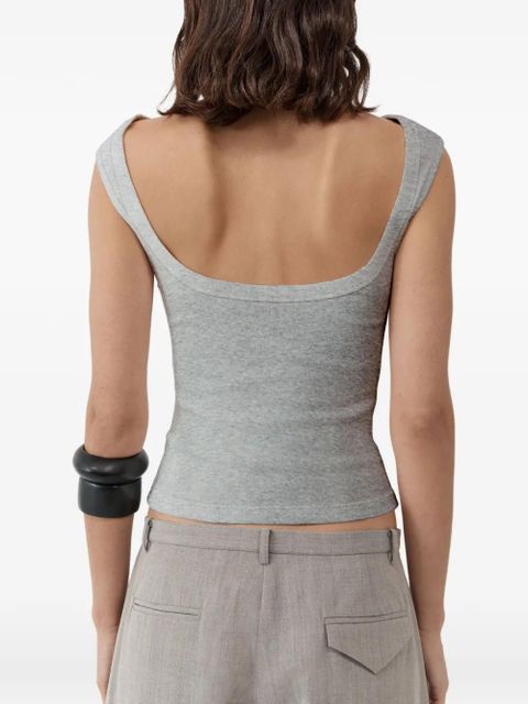 St. Agni ballerina top - Grey - zdjęcie produktu nr 2