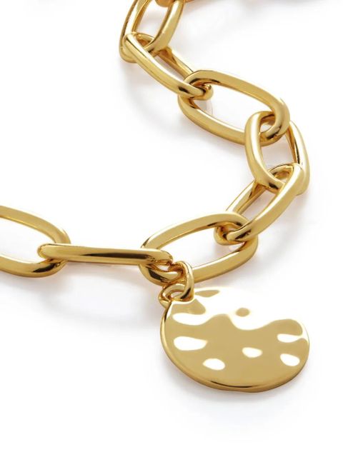 Monica Vinader ID chain-link charm bracelet - Gold - zdjęcie produktu nr 2