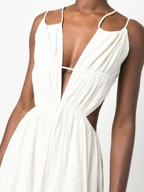 Cult Gaia open-back midi dress - White