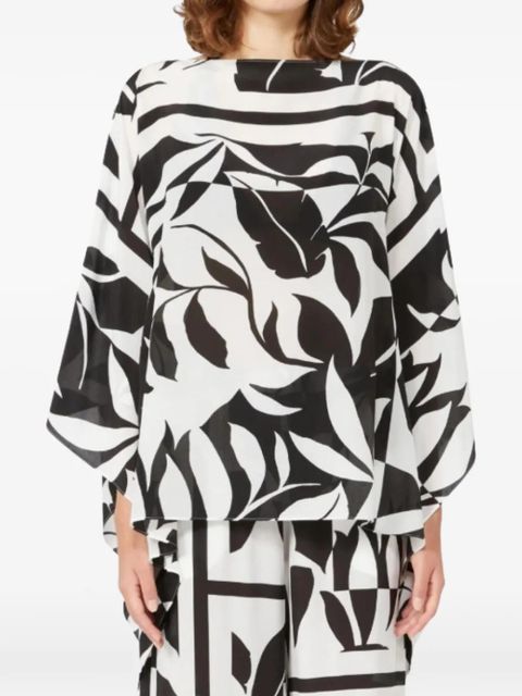 Max Mara BCHTAMBUTO floral-print shirt - White