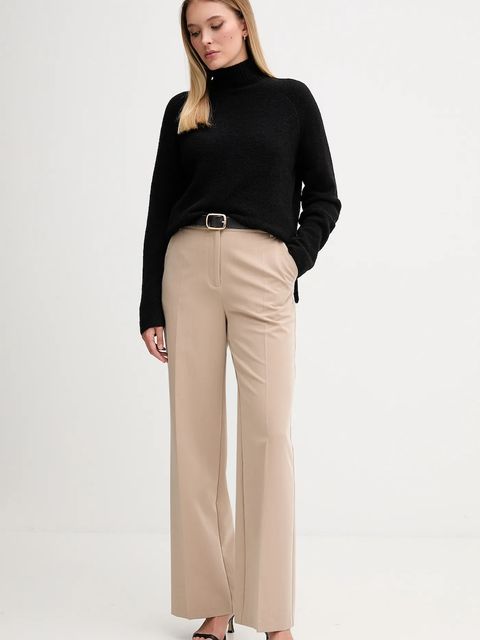 Gaudi sweter damski kolor czarny z golfem 521FD53011 - zdjęcie produktu nr 2