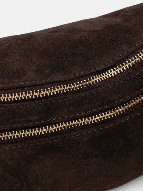 Answear.LAB nerka zamszowa kolor brązowy