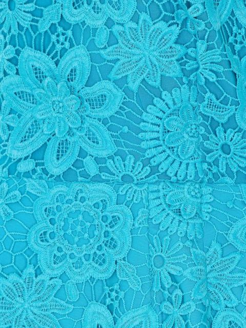 Essentiel Antwerp embroidered halter neck top - Blue