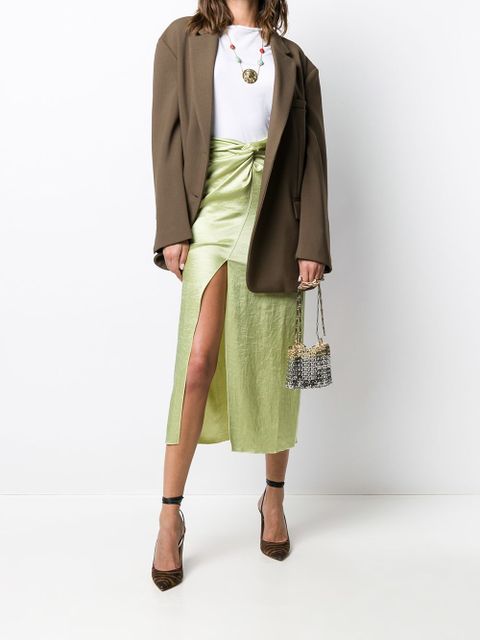 Rabanne Iconic Skyline 1969 nano bag - Silver - zdjęcie produktu nr 2