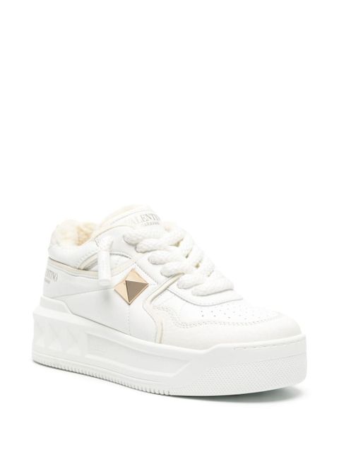 Valentino Garavani One Stud XL flatform sneakers - White