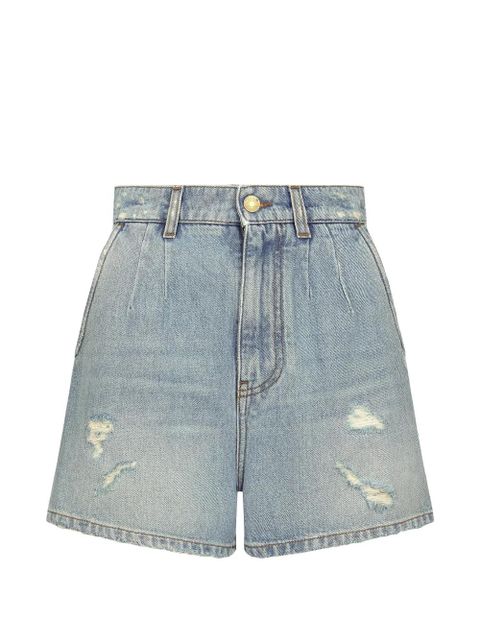 Dolce & Gabbana high-waisted denim shorts - Blue - zdjęcie produktu nr 1