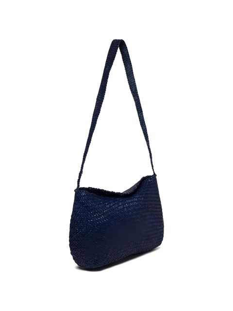 DRAGON DIFFUSION woven shoulder bag - Blue