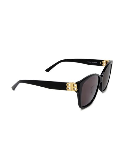 Balenciaga Eyewear oversize-frame tinted sunglasses - Black - zdjęcie produktu nr 2