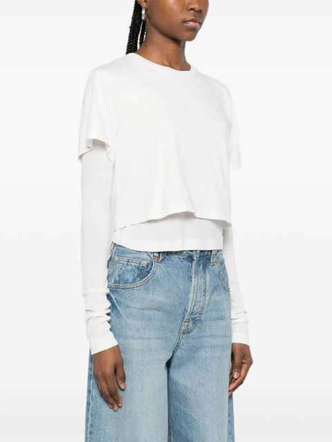 AGOLDE Romily crew-neck T-shirt - White